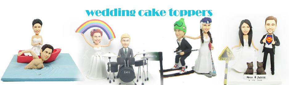 custom made wedding cake toppers