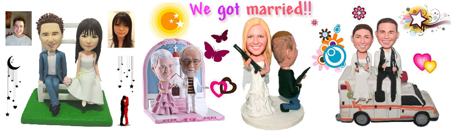 wedding cake toppers