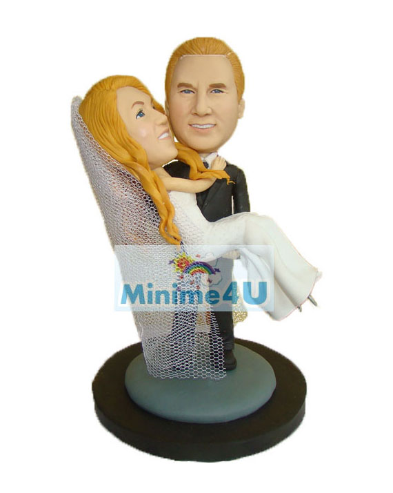 Wedding couple minime doll