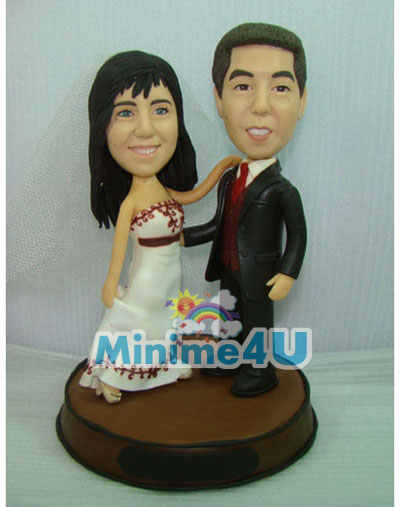 Dancing couple minime doll