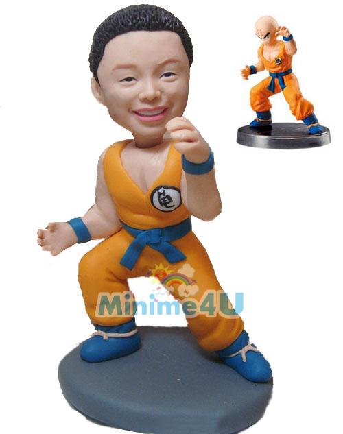 Krillin costume figurine 