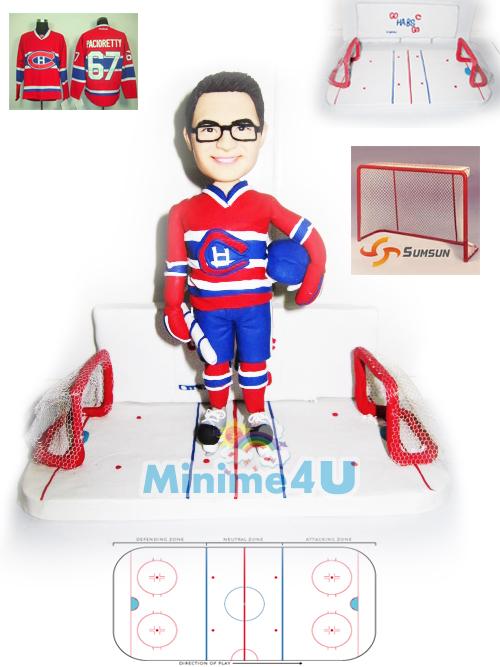 hockey player figure