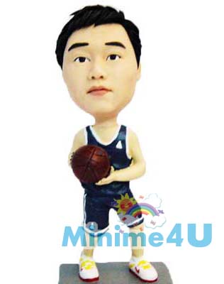 Basketball figurine template