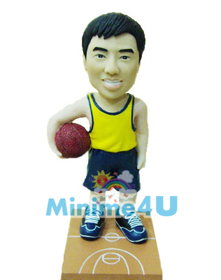 Basketball style mini me doll Basketball style mini me doll
