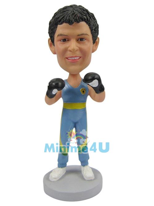 boxer sport man figure