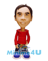 Man wear causal cloth mini me doll Man wear causal cloth mini me doll
