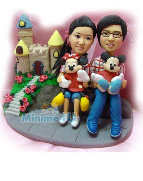 Disneyland wedding cake topper Disneyland wedding cake topper