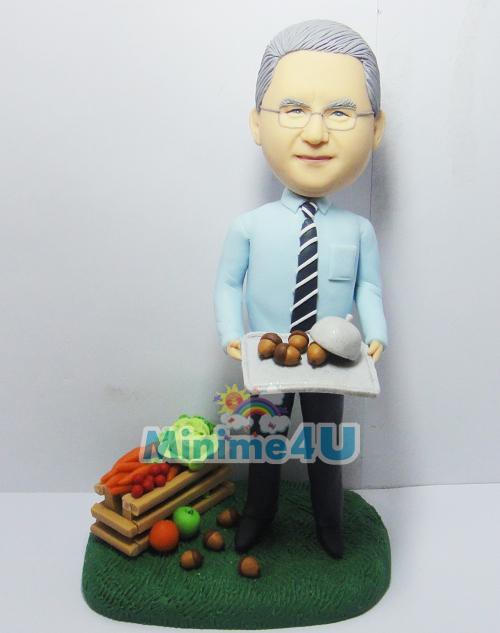 Personalized farmer figure