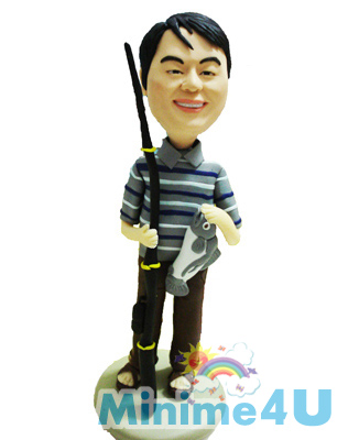 Fishman style mini me doll