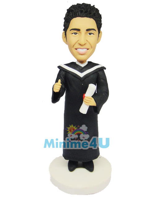 Graduation custom figure