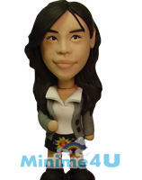 Career woman style mini me doll