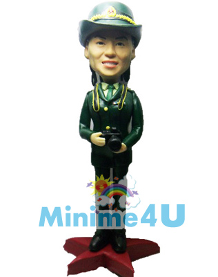 Police Woman mini me doll