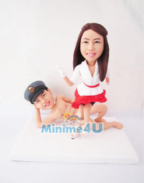 sexy couple wedding cake topper sexy couple wedding cake topper