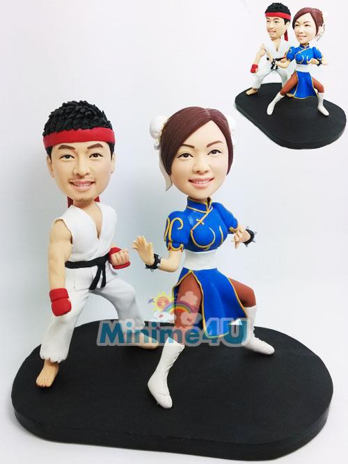 Street fighter wedding topper