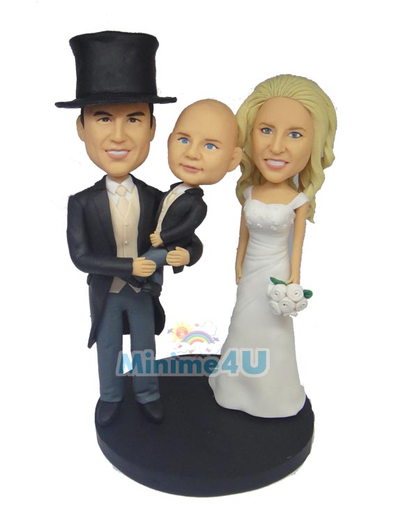 wedding cake topper for family