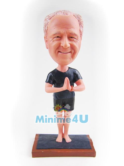 yoga man figure